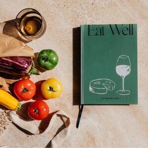 Paper Green 'Eat Well' Recipe Journal.